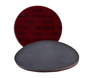 Mirka Abralon 150 mm 15,2 cm 5 x 1000 Grit Hook 'N 'loop Hookit sanding Sand schiuma macchina a disco, perfetto sia per affrontare Painted superficie liscia e profilata