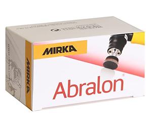 Mirka Abralon Dischi abrasivi Ø 34 mm a strappo grana 1000, confezione da 10 pezzi, per levigare e lucidare vernice, legno, plastica