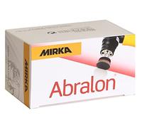 Mirka Abralon Dischi abrasivi Ø 34 mm a strappo grana 360, confezione da 10 pezzi, per levigare e lucidare vernice, legno, plastica