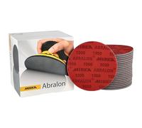 Mirka Abralon Mola lucidante Ø 125 mm a strappo grana 1000, 20/confezione, per levigare e lucidare vernice, legno, plastica