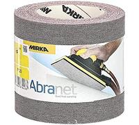 Mirka Rotolo abrasivo Abranet 115 mm x 10 m a strappo – grana P120 – per legno, stucco e vernice