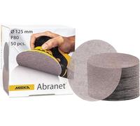 MIRKA - Mola abrasiva per levigatrici ABRANET ⌀ 125 mm 80
