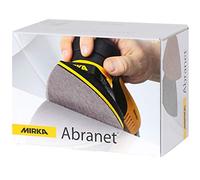 Mirka Abranet net delta dischi abrasivi per levigatrici triangolari 100x152x152 mm a strappo/grana P100 / 50 pezzi/per levigare legno, stucco, vernice, plastica / 5421905010
