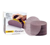 MIRKA - Mola abrasiva per levigatrici ABRANET ⌀ 150 mm 80