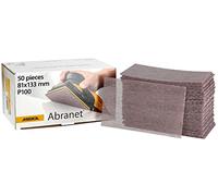 Mirka Abranet rete strisce abrasive 81x133 mm a strappo / grana P100 / 50 pz / per levigare legno, stucco, vernice, plastica / 5417805010