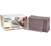 Mirka Abranet rete strisce abrasive 81x133 mm a strappo / grana P400 / 50 pz / per levigare legno, stucco, vernice, plastica / 5417805041