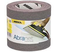 Mirka Abranet rotolo abrasivo netto 115 mm x 10 m a strappo / grana P240 / 1 rotolo / per levigare legno, stucco, vernice, plastica / 545BY001253R