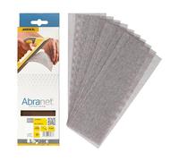 Mirka Abranet rete strisce abrasive 80x230mm / fogli abrasivi a a strappo/grana P240 / 10 pezzi / AE175F1025 / per levigare senza polvere legno, stucco, vernice, plastica