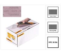 Mirka Abranet rete strisce abrasive 81x133 mm a strappo / grana P400 / 50 pz / per levigare legno, stucco, vernice, plastica / 5417805041