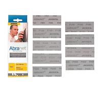Mirka Abranet - Strisce abrasive a rete, 70 mm x 198 mm, confezione da 1 di ogni grana 80, 100, 120, 150, 180, 220, 320, 400, 600/9 pezzi/per levigare legno, spatola, vernice, plastica
