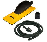 MIRKA Blocchetto Mano 70 X 198 MM 22-Loch Strappo Giallo Con Tubo Flessibile 4m