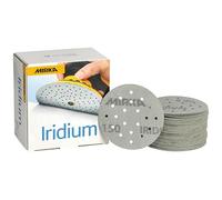 Mirka carta abrasiva Iridium Ø 77mm 20H grana 150 a strappo 50 pz