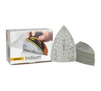 Mirka carta abrasiva Iridium triangolo 100x152x152mm 36 fori a strappo