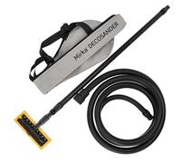 Mirka DecoSander levigatrice con asta telescopica senza polvere per una finitura liscia su pareti e soffitti, cartongesso, lavori di dettaglio/per strisce abrasive 80x230 mm/a strappo