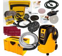 MIRKA Deros 125 150mm 5mm + Ventosa 1025 L PC + Molti Accessori KIT2013WOMDE