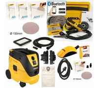 MIRKA Deros 125/150mm 5mm + Ventosa 1230 L PC + Roundy Kit KIT1617WOMDE