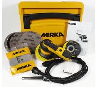Mirka Deros 5650CV Elettrico Levigatrice 125 & 150mm 5mm Hub Kit Nel Systainer