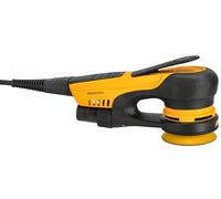 Mirka DEROS II 350 Levigatrice eccentrica con aspirazione per abrasivi a strappo Ø 77mm / orbita 5.0mm Levigatrice orbitale per levigatura senza polvere del legno, cartongesso e metallo / MID3504044