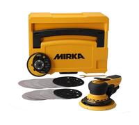Mirka DEROS II 5650 Levigatrice eccentrica con aspirazione centrale con cassetta per abrasivi a strappo Ø 125 e 150mm / orbita 5.0mm Levigatrice orbitale / MID5650404CA