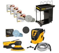 MIRKA Deros II Set / Iridium + 1230L Afc + Trolley KIT2623ARMDE