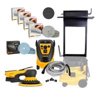 MIRKA Deros II Set / Iridium + 1230M Afc + Workstation KIT2614ARMDE
