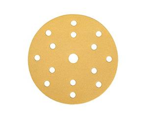 Mirka Dischi Oro - 15 Scomparti gelochte Grip P180 à˜ 150 mm (100 Pezzi.)