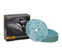 Mirka Galaxy carta abrasiva epossidica 150mm a strappo grana 500 per la levigatura di resina epossidica, legno, epossidica, rivertable 50 pz. dischi abrasivi