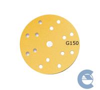 Mirka Gold P150 15f 150mm 2361109915 Disco Abrasivo Forato Kit 100 Pezzi
