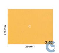 Mirka Gold Proflex P150 230x280mm 2810105015 Kit 50 Pezzi X Striscia Grana Media