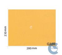 Mirka Gold Proflex P320 230x280mm 2810105032 Kit 50 Pezzi X Striscia Grana Finis