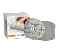 Mirka Iridium carta abrasiva a strappo Ø 150 mm grana 80 100 pz