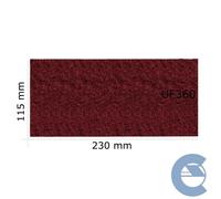 Mirka Mirlon Total Uf360 115x230mm 8111202537 Kit 25 Pezzi X Striscia Abrasiva R