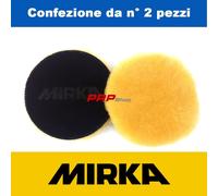 Mirka n°2 Cuffia Lana Agnello ProGrip Gialla 150mm Tamponi Lucidatura TAMPONE