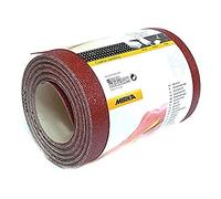 Mirka Red Carta vetrata in rotolo 115mm x 5m / grana P120 / 1 rotolo/per la levigatura di legno, metallo e plastica
