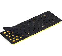 Mirka Scarpa di Levigatura Grado di Durezza Medio e Tampone di Protezione, in Per Levigatrice Orbitale Mirka DEOS DEOS383CV con 48 Fori di Aspirazione Per Levigatura Senza Polvere, 70 x 198 mm