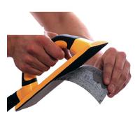 Mirka - Strisce abrasive Abranet, 80 x 230 mm, confezione da 10