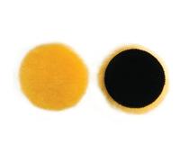 MIRKA TAMPONE IN LANA D'AGNELLO GIALLO PRO GRIP 80 MM PEZZI 1