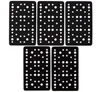 Mirka Tampone Protettivo, per la Protezione dei Dischi Abrasivi con Rivestimento in a strappo, 81 x 133 mm, 54 Fori, 5 Pezzi