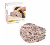 Mirka Ultimax Ligno Ø 125mm dischi abrasivi a strappo Multifit, grana 40, 50 pezzi, multiperforazione, per la levigatura di superfici in legno