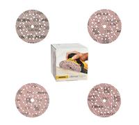 Mirka Ultimax Ligno Dischi abrasivi Ø 125 mm con attacco a strappo/Kit assortito con 10 dischi per grana P80, P120, P150, P180 / 40 pz/Per levigatrici rotorbitali Ø 125 mm