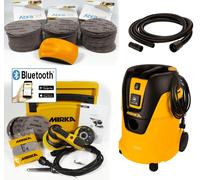 Mirka Ventosa 1025 L + Deros 5650 Cv Excenter IN Case + Abranet + Blocchetto