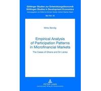 Mirko Bendig Empirical Analysis of Participation Patterns in (Copertina rigida)