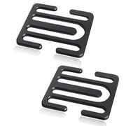 MIRKUZI Cinture di sicurezza per auto,2 Pezzi blocca cintura sicurezza auto,Clip Di Regolazione Della cinture di sicurezza,Clip Della Cintura Di Sicurezza Dell'Auto,accessori auto