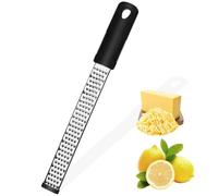 MIRKUZI Sbuccia limoni 1 pezzo grattugia, grattugia da cucina, grattugia per limone, grattugia per noce moscata, grattugia per aglio, grattugia per zenzero, lavabile in lavastoviglie