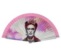 Miro Boho Chic - Ventaglio Frida Eleganza e Tradizione in un Ventaglio di Design Esclusivo Regali da donna Regalo amico Invisible Gift Geschenke FüR Frauen, Rosa 2, Talla Unic