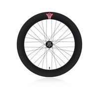 MIRODO 700C Bici Scatto Fisso Ruote 70mm Lega Alluminio Cerchi Con 17 Denti Cassetta Fissa 36 Fori Cuscinetto Sigillato Mozzo Anteriore 100mm Posteriore 120mm Compatibile Ruota Libera(Front)