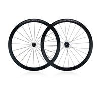 MIRODO 700C Set Ruote Bici Corsa Strada 40/50mm 20/24 Fori Lega Alluminio Doppia Parete Cerchi Anteriore 2 Posteriore 4 Cuscinetti QR 100/130mm C-Freni Ruote Perr 8-12 Velocità(700C*40mm)