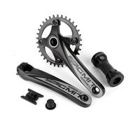 MIRODO Guarnitura Per Mountain Bike 34T/36T 104mm BCD In Lega Di Alluminio CNC Integrata Forgiata Pedivella Da 170mm Con Movimento Centrale Compatibile Con 7-12 Velocità(36T)