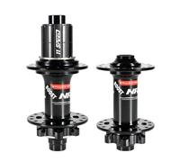 MIRODO Mozzo Bici Nero 28/32 Fori Mozzo Bici Montagna Lega Alluminio BOOST Perno Passante 110 * 15/148 * 12mm Freno Disco 6 Artigli 120 Clic Ruota Libera HG/MS/XD Per 8-12 Velocità(32 holes,HG)
