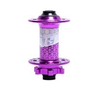 MirOdo Mozzo Mountain Bike 32 Fori Mozzo Bici Lega Alluminio Perno Passante Mozzo Freno Disco 120 Clic Anteriore 2 Posteriore 4 Cuscinetti HG Freehub Per Cassetta 8-12 Velocità(Purple,Front)